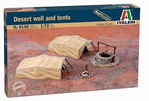 ITA6148 - Pozzi del deserto e tende da assemblare e dipingere - 1
