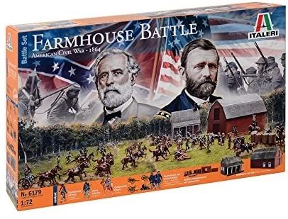 ITA6179 - Farm Battle - Guerra civile americana 1864 - Costruisci e dipingi Battle Set - 1