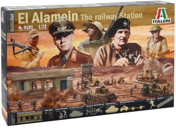 ITA6181 - El Alamein War – Battle Set da assemblare e dipingere - 1