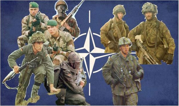 ITA6191 - Truppe Nato nel 1980 per dipingere - 1