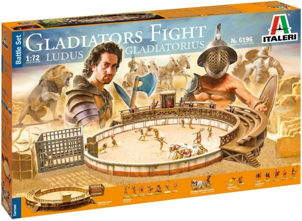 ITA6196 - Arena e Gladiatori da assemblare e dipingere - 1