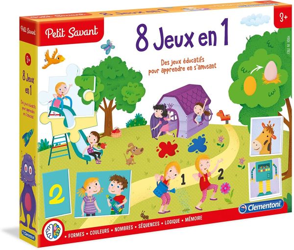 CLE62543 - Little Savant – 8 partite in 1 - 1