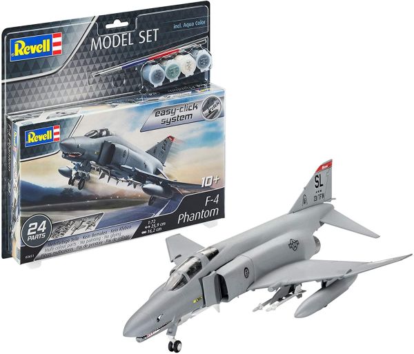 REV63651 - Model Set Aereo F-4E Phantom con verniciatura da assemblare - 1