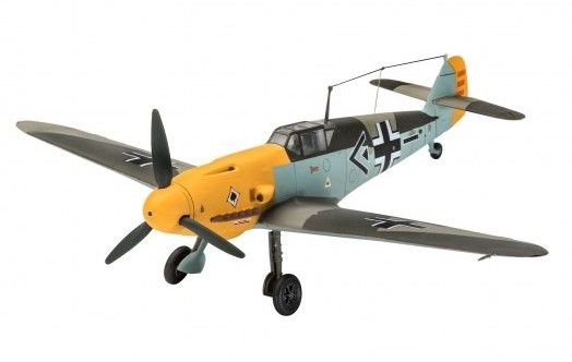 REV63893 - Model Set - Aereo Messerschmitt Bf109 F-2 con dipinto da assemblare - 1