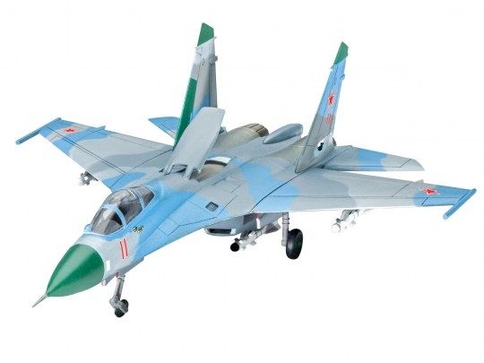 REV63948 - Model Set Su-27 Flanker con verniciatura da assemblare - 1