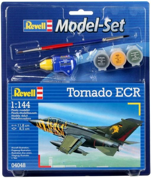 REV64048 - Set modellino Tornado ECR con verniciatura da assemblare - 1