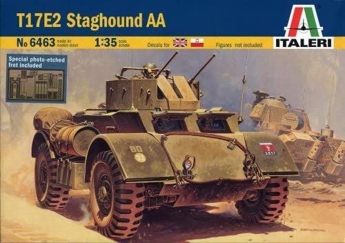 ITA6463 - Veicolo Blindato T17E2 STAGHOUND AA da montare e verniciare - 1