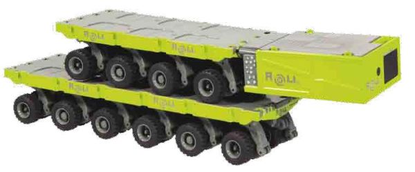 NZG5406 - Modulo SCHEUERLE SPTM 6+4 assi con unità motrice - ROLE - 1