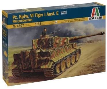 ITA6507 - Serbatoio Pz.Kpfw.VI Tiger I Ausf.E di media produzione da assemblare - 1