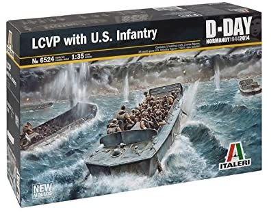 ITA6524 - LCVP con la fanteria americana da assemblare e dipingere - 1