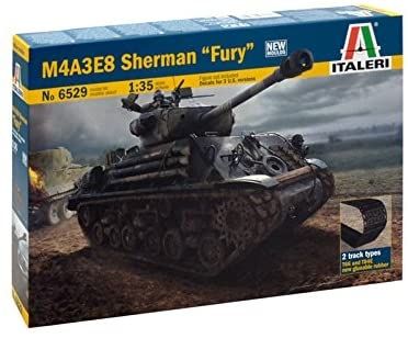 ITA6529 - M4A3E8 Serbatoio Sherman FURY da assemblare e verniciare - 1