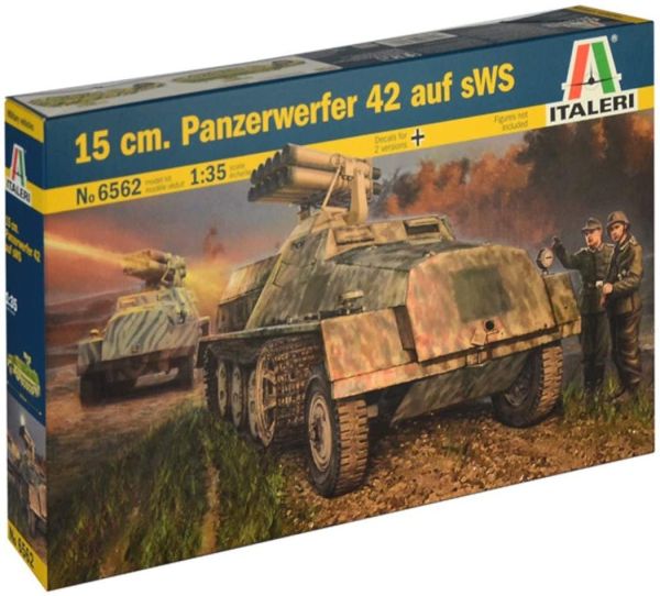 ITA6562 - Veicolo 15 cm. Panzerwerfer 42 auf sWS da montare e verniciare - 1
