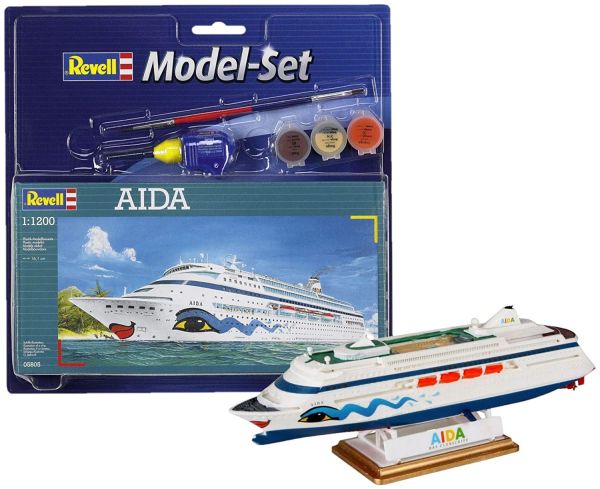 REV65805 - Set modellino AIDA con dipinto da assemblare - 1