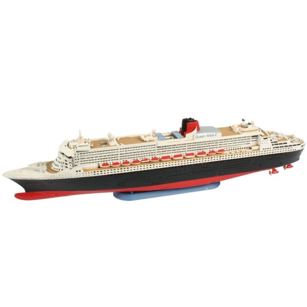 REV65808 - Model Set Queen Mary 2 con vernice da assemblare - 1