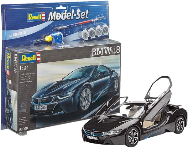 REV67008 - Model Set BMW i8 con verniciatura da assemblare - 1