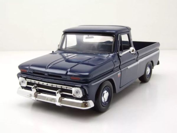 MMX73355BLEU - CHEVROLET C-10 Fleetside pick-up 1966 Blu Notte - 1