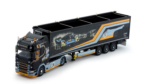 TEK77050 - SCANIA R 4x2 con rimorchio a 3 assi REPINSKI - 1