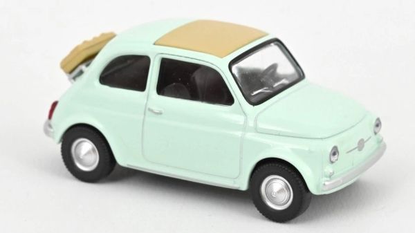 NOREV771206 - FIAT 500 F 1965 Blu Pastello - Auto a reazione - 1