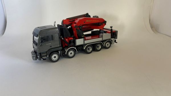 CON77224/0 - MAN TGS Euro 6 10x4 con gru PALFINGER PK200002L SH - 1