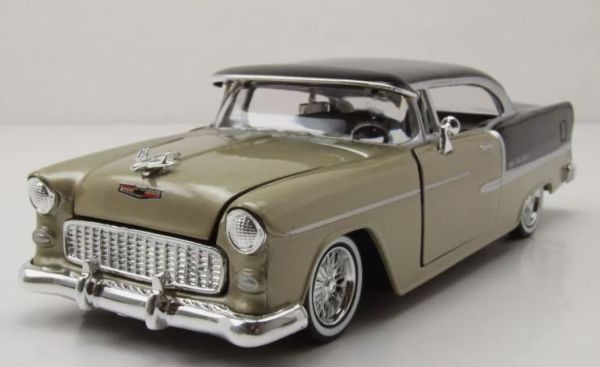 MMX79031GOLD - CHEVROLET BelAir 1955 Dorado y negro - 1