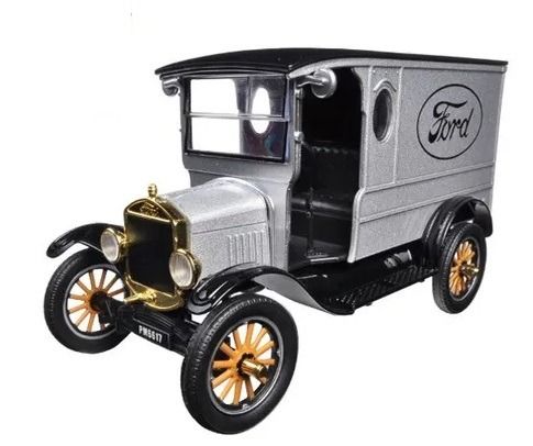 MMX79329GRIS - FORD Modello T Paddy Wagon 1925 Argento - 1