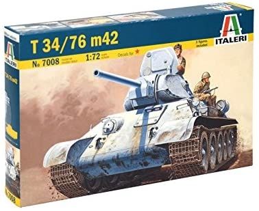 ITA7008 - Cisterna T34/76 m42 da montare e verniciare - 1
