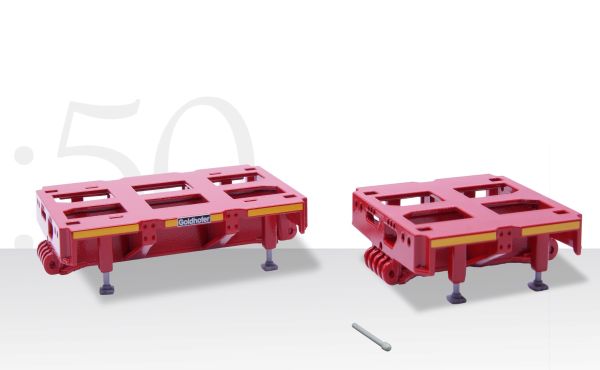 CON98021/01 - GOLDHOFER letto rialzato modulo 2 e 3 assi - 1