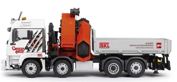 CON77214/0 - MAN TGS LX Euro6 pianale con gru PALFINGER PK92002-SH - 1