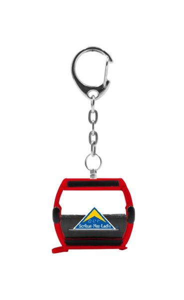 JC80115 - Portachiavi a gondola OMEGA rosso - SFL - 1