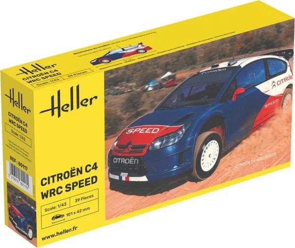 HEL80117 - Kit CITROEN C4 WRC Speed da montare e verniciare - 1