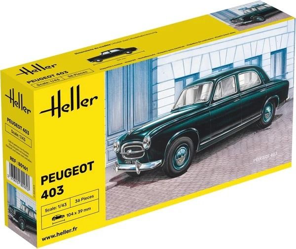 HEL80161 - PEUGEOT 403 da montare e verniciare - 1