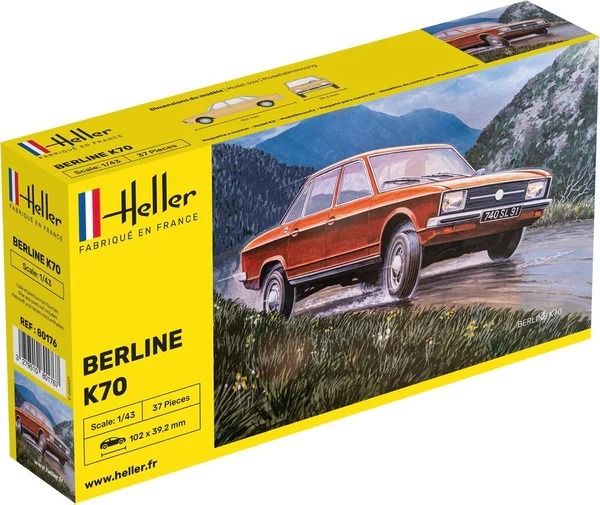 HEL80176 - VOLKSWAGEN K70 da montare e verniciare - 1