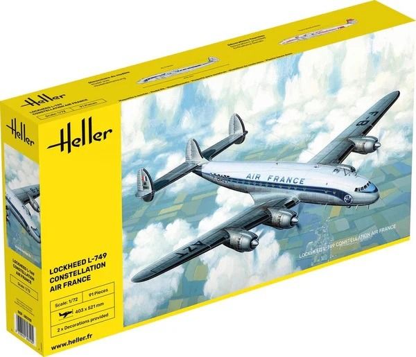 HEL80310 - Kit aereo LOCKHEED L-749 Constellation AF da assemblare e dipingere - 1