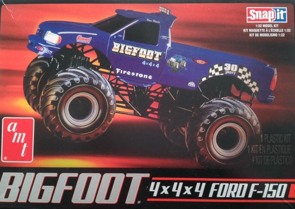 AMT805L/12 - FORD F-150 4x4x4 BIGFOOT da assemblare e verniciare - 1