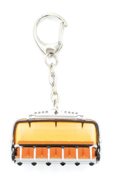 JC80610 - Seggiovia Keyring a 6 posti con copertura arancione - 1