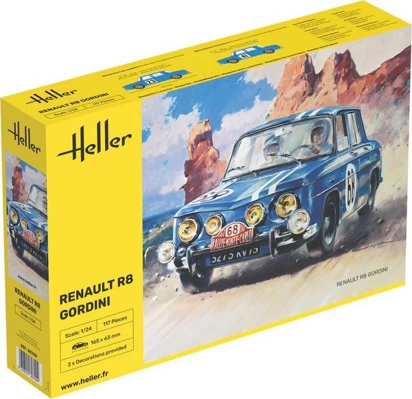 HEL80700 - RENAULT R8 Gordini da montare e verniciare - 1