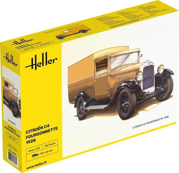 HEL80703 - CITROEN C4 Van 1928 da montare e verniciare - 1
