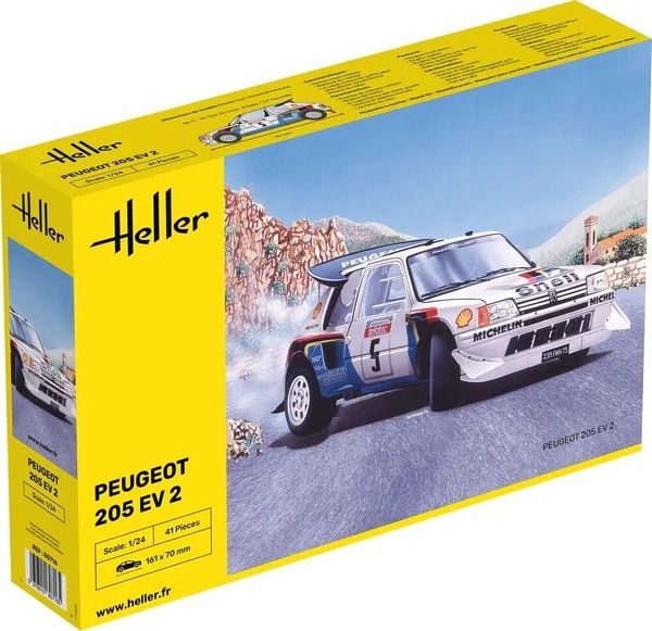 HEL80716 - PEUGEOT 205 EV 2 #5 da montare e verniciare - 1