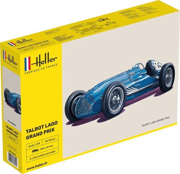 HEL80721 - TALBOT Lago Grand Prix da assemblare e verniciare - 1
