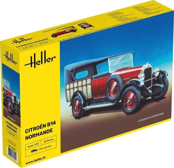 HEL80729 - Auto CITROEN B14 Normande da montare e verniciare - 1