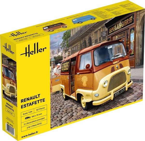 HEL80743 - RENAULT Estafette da montare e verniciare - 1