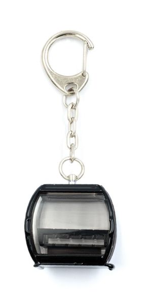 JC80753 - Portachiavi a gondola OMEGA V nero - 1