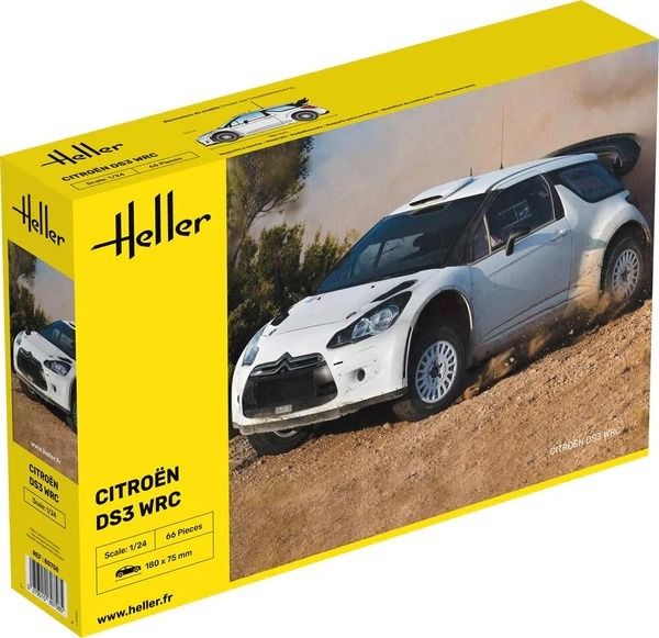 HEL80758 - CITROEN DS3 WRC da montare e verniciare - 1