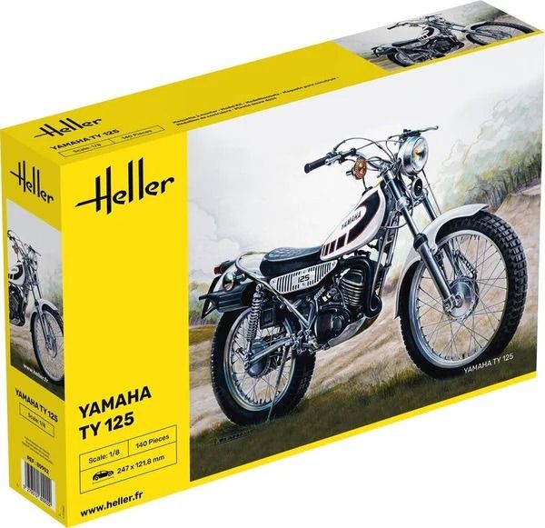 HEL80902 - Kit di montaggio e verniciatura YAMAHA TY 125 - 1