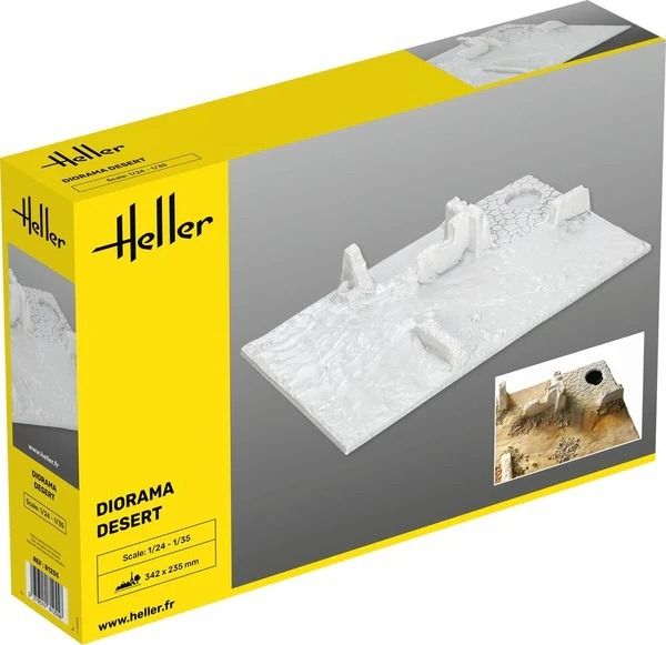 HEL81255 - Base per diorama nel deserto da dipingere - 1