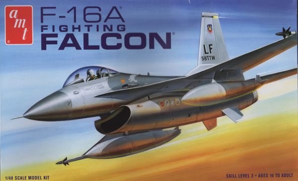 AMT820/12 - Aereo FALCON F-16A Fighting da assemblare e verniciare - 1