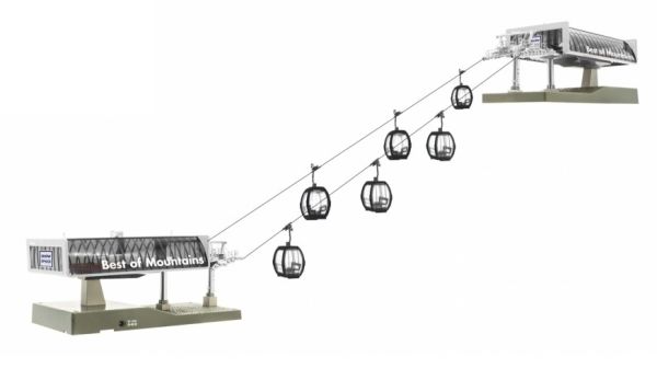 JC82491 - Impianto di risalita con 6 cabinovie OMEGA V10 Fling Mozart - D-LINE - 1