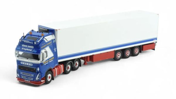 TEK85729 - VOLVO FH05 Globttroter XL 6x2 con rimorchio refrigerato a 3 assi STEVE SWAIN - 1