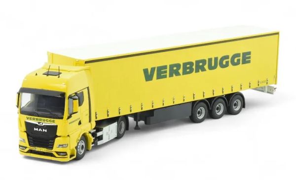TEK86679 - MAN TGX GX 4x2 con rimorchio telonato a 3 assi - 1
