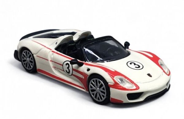 MNC870062137 - PORSCHE 918 Spyder #3 2015 Bianco con strisce rosse - 1